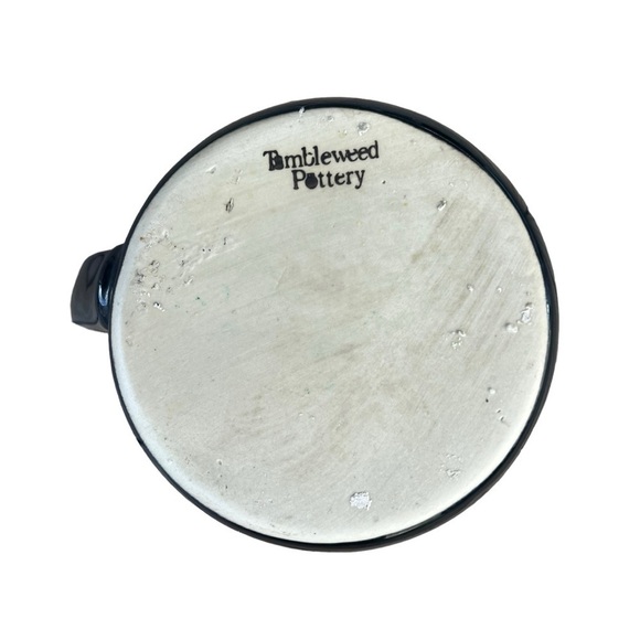 Tumbleweed Pottery HARLEY BABE Large Stoneware Coffee Mug Ombre Drip Glaze 20 Oz - Picture 6 of 11